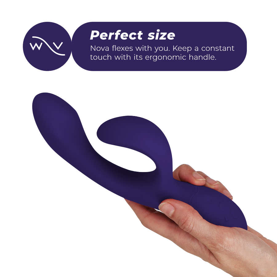 WE-VIBE - NOVA 3 RABBIT Sensory Device MIDNIGHT BLUE