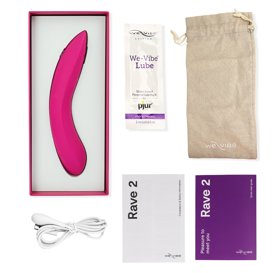 WE-VIBE - RAVE 2 G-SPOT Sensory Device PINK