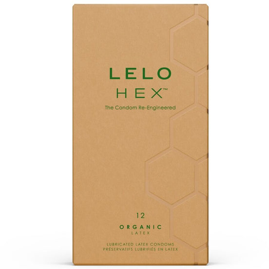Lelo Hex Organic Condoms — Box of 12