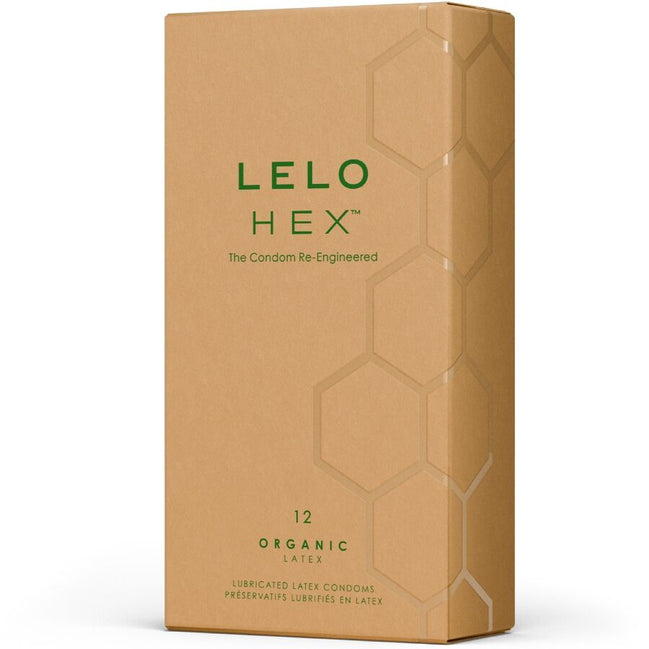 Lelo Hex Organic Condoms — Box of 12
