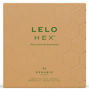 LELO - HEX ORGANIC CONDOM BOX 36 UNITS