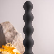 ROCKS- OFF - PETITE SENSATIONS PEARLS ANAL PLUG Sensory Device BLACK