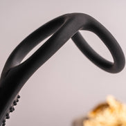 ROCKS-OFF - RO-ZEN RRO ANALPLUG MIT VIBRIERENDEM PENISRING SCHWARZ
