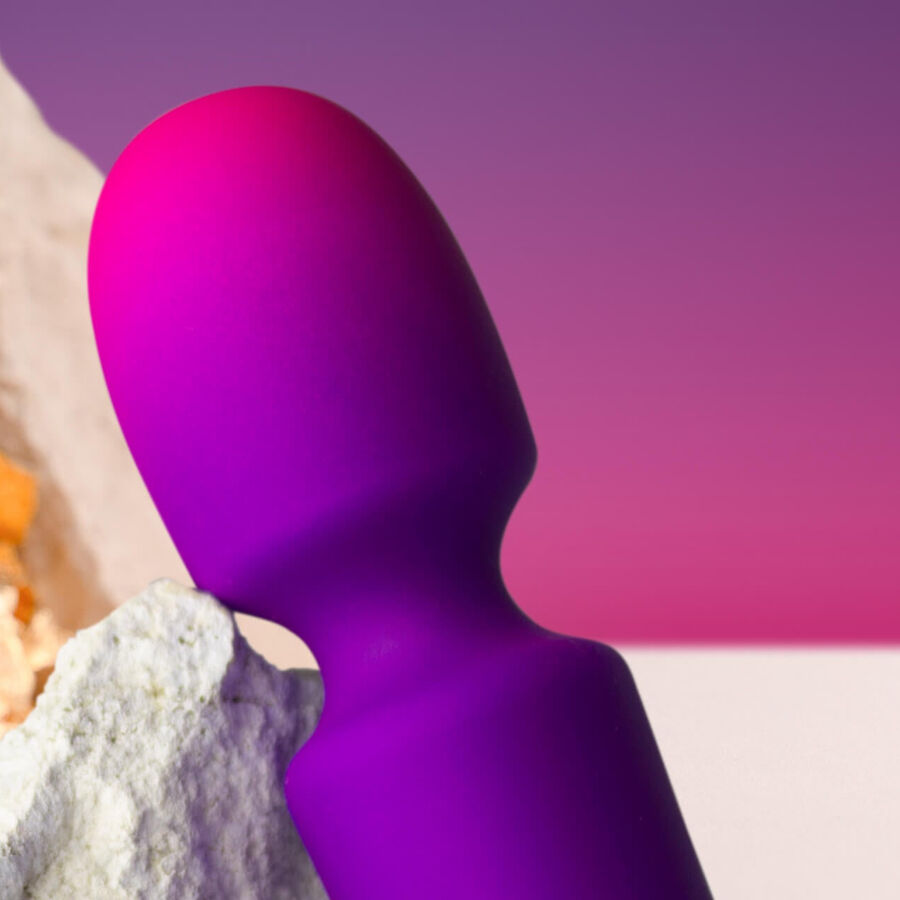 ROCKS- OFF - GLO- GIRL Sensory Device WAND MINI PURPLE