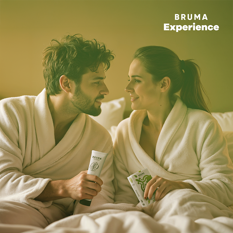 BRUMA XPERIENCE - SWEET WATERMELON TEMPTATION KIT WITH ORGASM ENHANCER