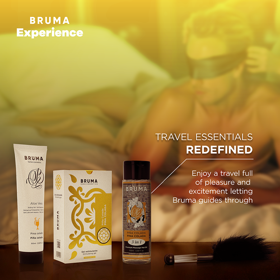 BRUMA XPERIENCE – SÜSSE PINA COLADA VERFÜHRUNGSPACKUNG MIT ORGASMUSVERSTÄRKER