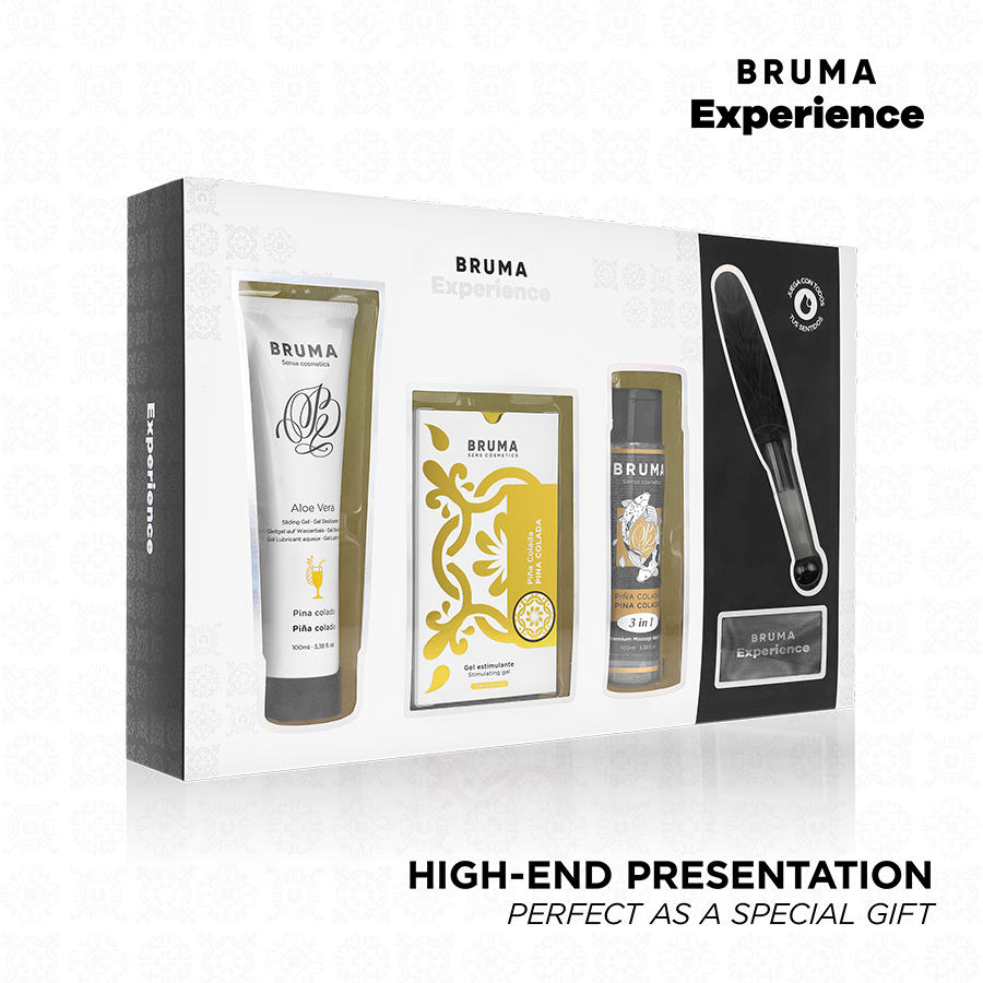 BRUMA XPERIENCE – SÜSSE PINA COLADA VERFÜHRUNGSPACKUNG MIT ORGASMUSVERSTÄRKER
