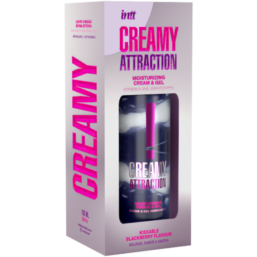 INTT RELEASES - KÜSSBARE BROMBEER-CREME UND -GEL 100 ML