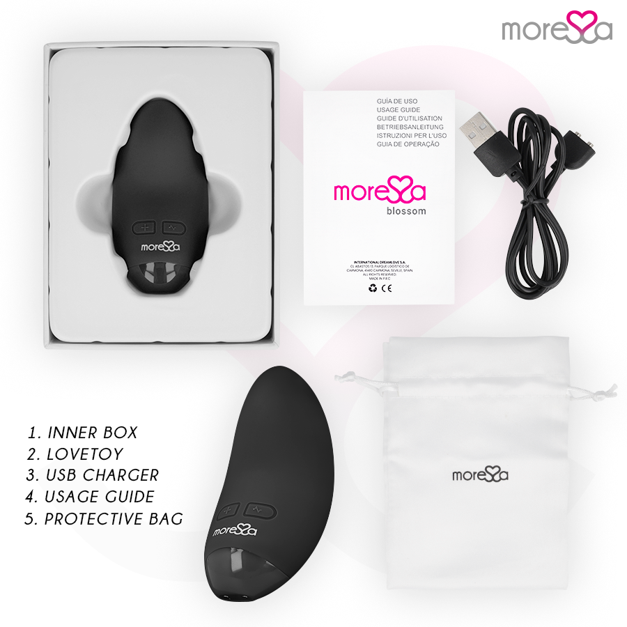 MORESSA - BLOSSOM BLACK Sensory Device