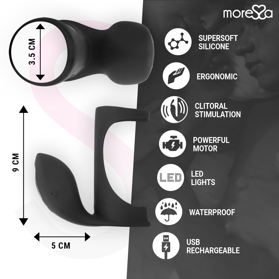MORESSA - BRANDON Sensory Device RING WITH COVER