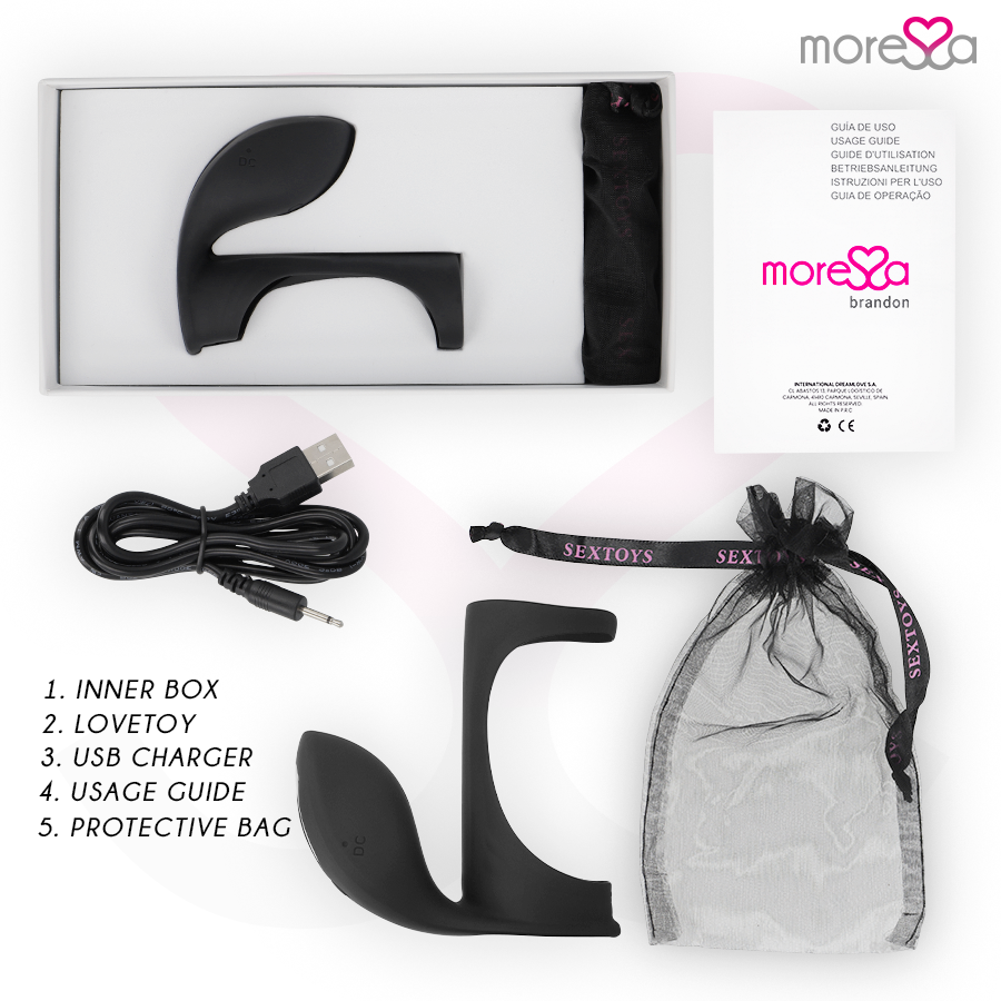 MORESSA - BRANDON Sensory Device RING WITH COVER