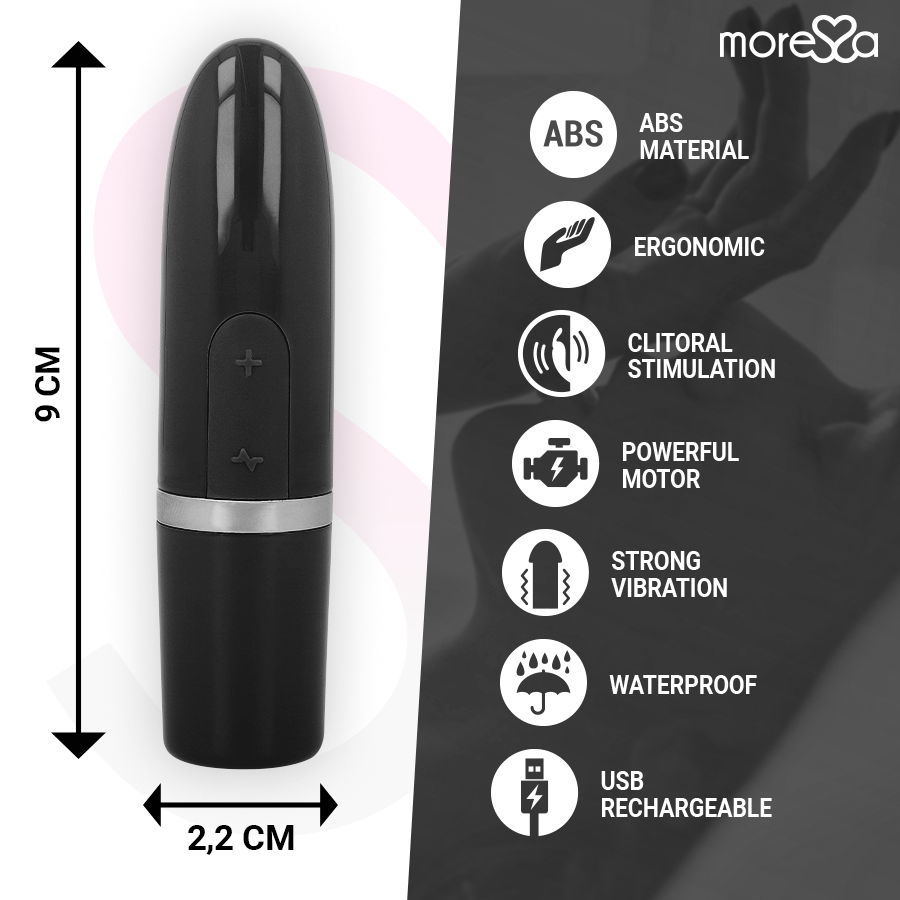 MORESSA - IVY Stimulator für sinnliche Erlebnisse REISE SCHWARZ
