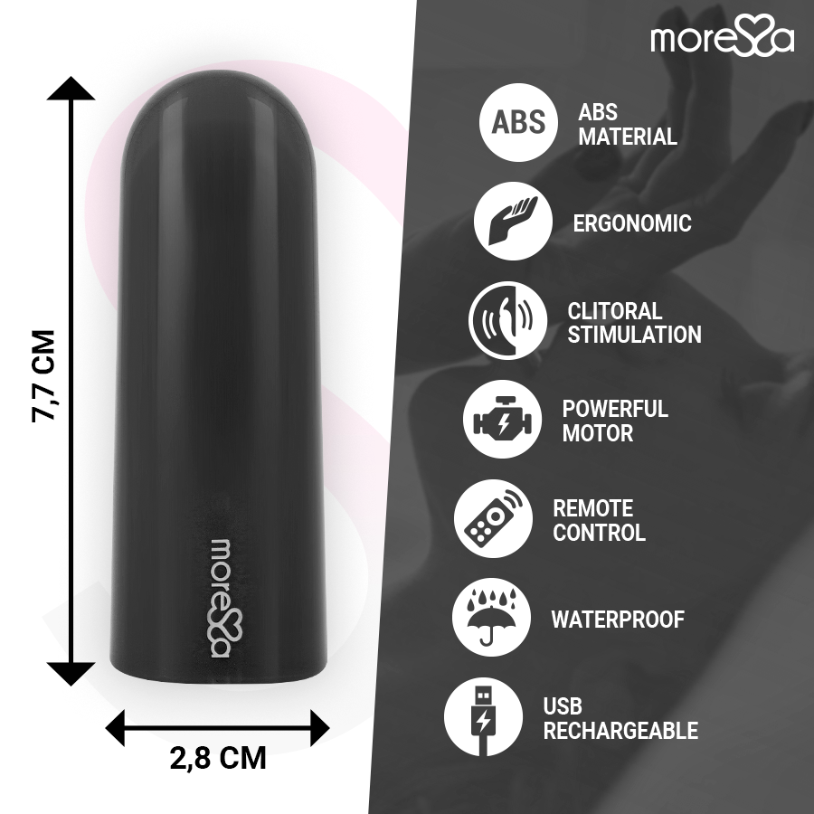 MORESSA - NIX Sensory Device REMOTE CONTROL BLACK