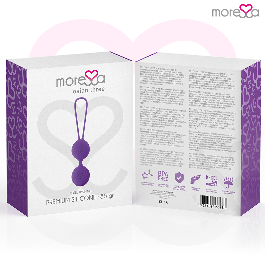 MORESSA – OSIAN THREE HOCHWERTIGES FLIEDERFARBENES SILIKON