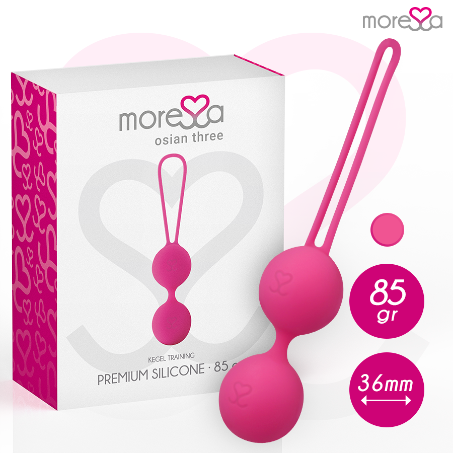 MORESSA - OSIAN THREE PREMIUM SILIKON ROSA