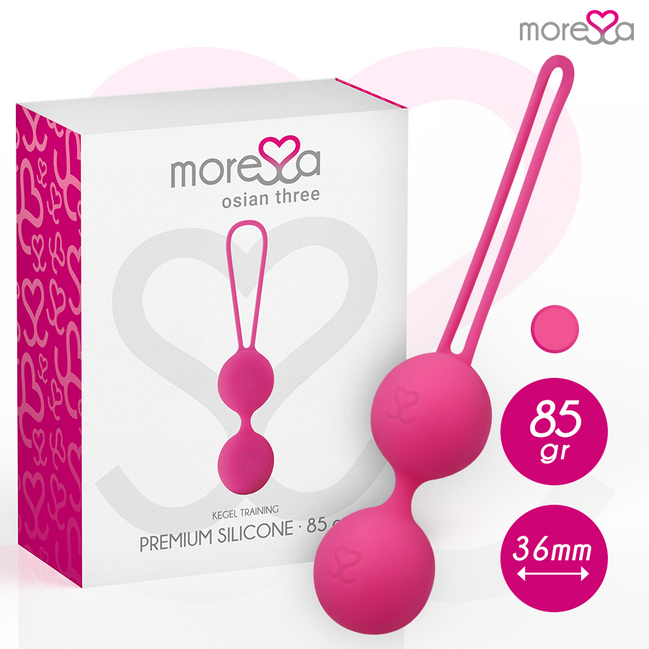 MORESSA - OSIAN THREE PREMIUM SILIKON ROSA