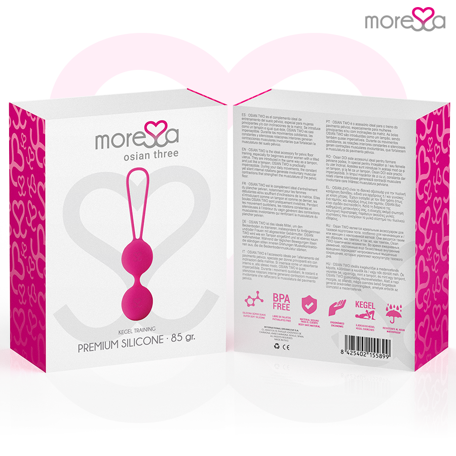 MORESSA - OSIAN THREE PREMIUM SILIKON ROSA