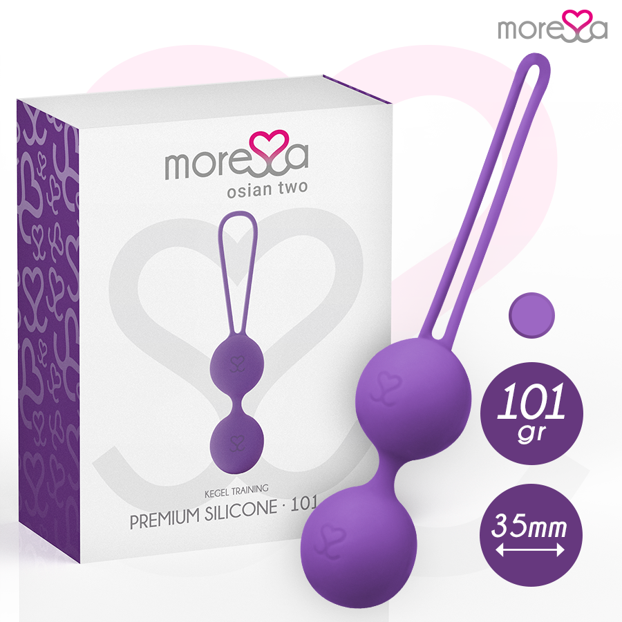 MORESSA - OSIAN TWO PREMIUM LILAFARBENES SILIKON