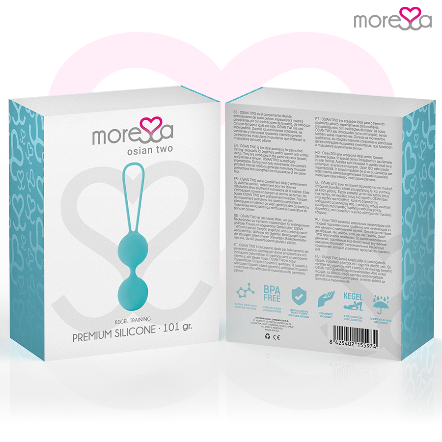 MORESSA - OSIAN TWO PREMIUM TÜRKIS SILIKON