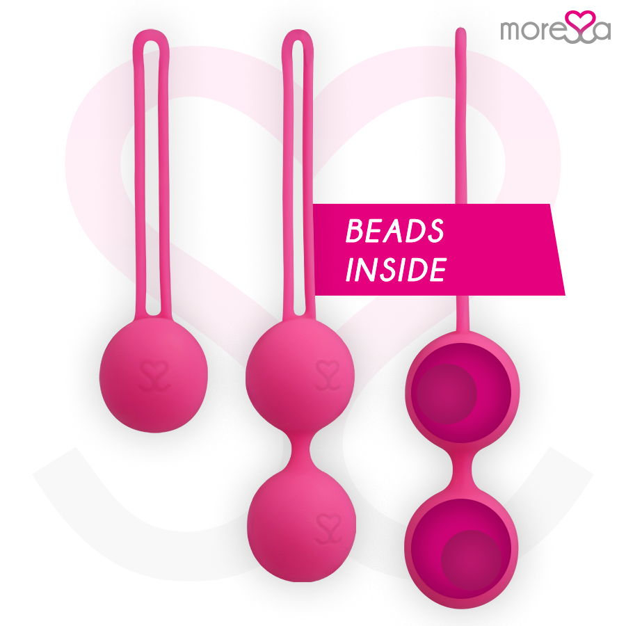 MORESSA - OSIAN SET PREMIUM SILIKON ROSA (Osian Eins - 51 g | Osian Zwei - 101 g | Osian Drei 85 g)