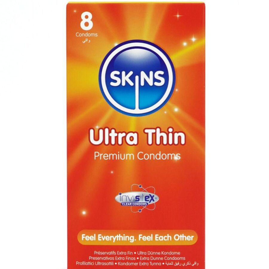 SKINS – ULTRADÜNNE PREMIUM KONDOME 8ER-PACK