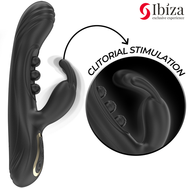 IBIZA - VIBRATING RABBIT WITH PULSATION