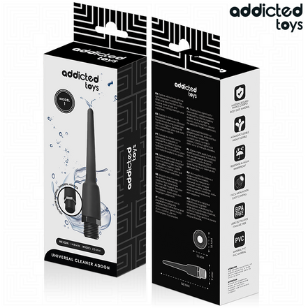 ADDICTED TOYS - ANAL CLEANER WITH UNIVERSAL ADAPTER MODEL 1