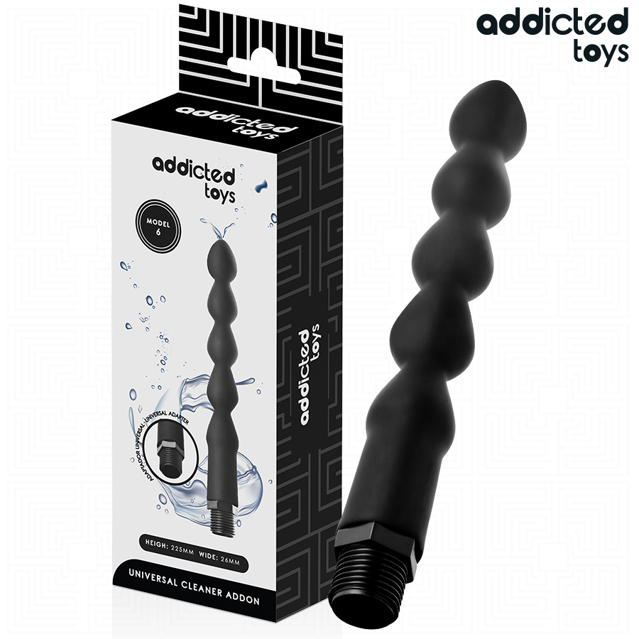 ADDICTED TOYS - ANALREINIGER MIT UNIVERSALADAPTER MODELL 6