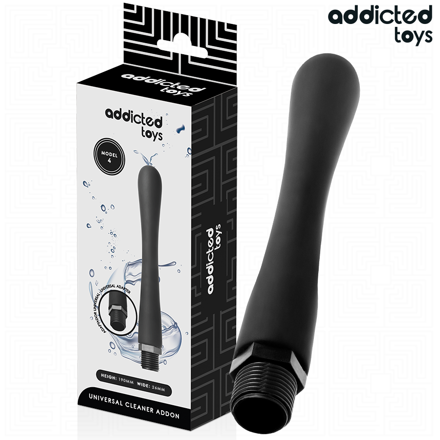 ADDICTED TOYS - ANALREINIGER MIT UNIVERSALADAPTER MODELL 4