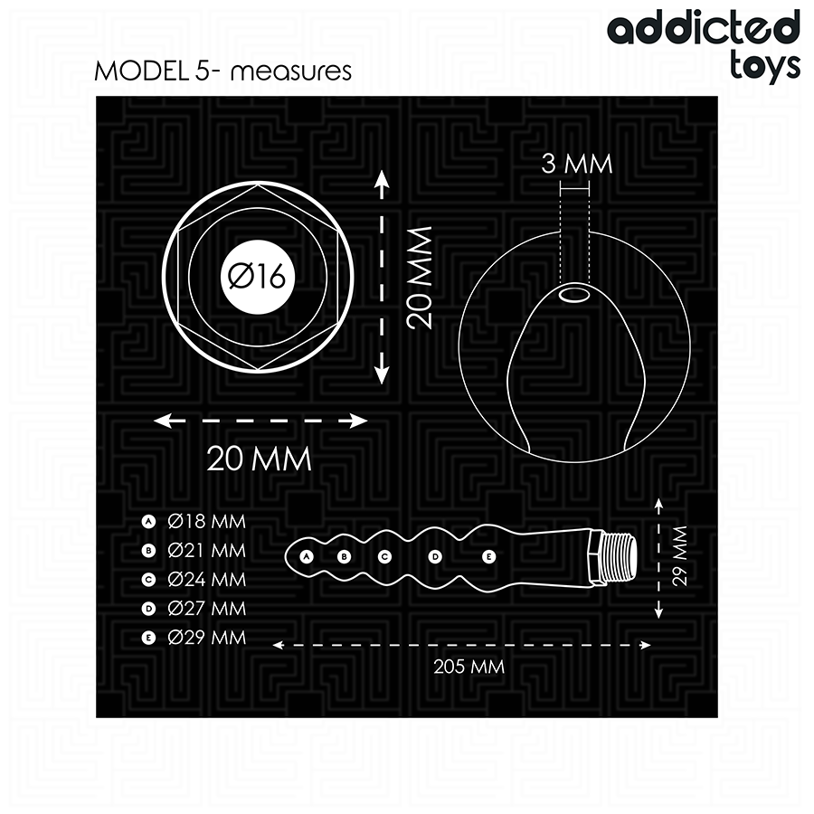ADDICTED TOYS – ANUSREINIGER MIT UNIVERSALADAPTER MODELL 5