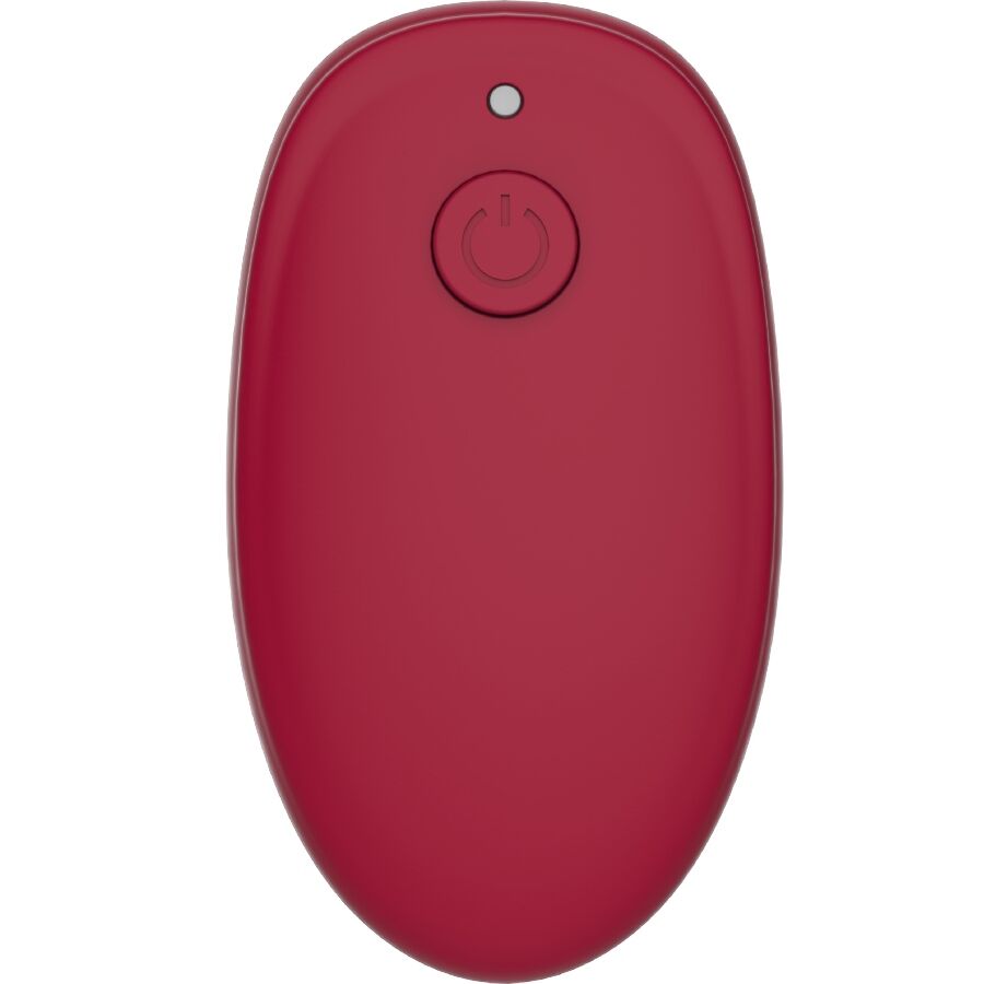SNAIL VIBE - GIZI DUO PAARSTIMULATOR FERNBEDIENUNG BURGUNDERROT