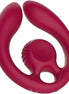 SNAIL VIBE - GIZI DUO PAARSTIMULATOR FERNBEDIENUNG BURGUNDERROT