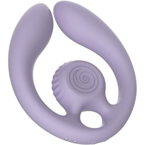 SNAIL VIBE – GIZI DUO PAARSTIMULATOR FERNBEDIENUNG LILA