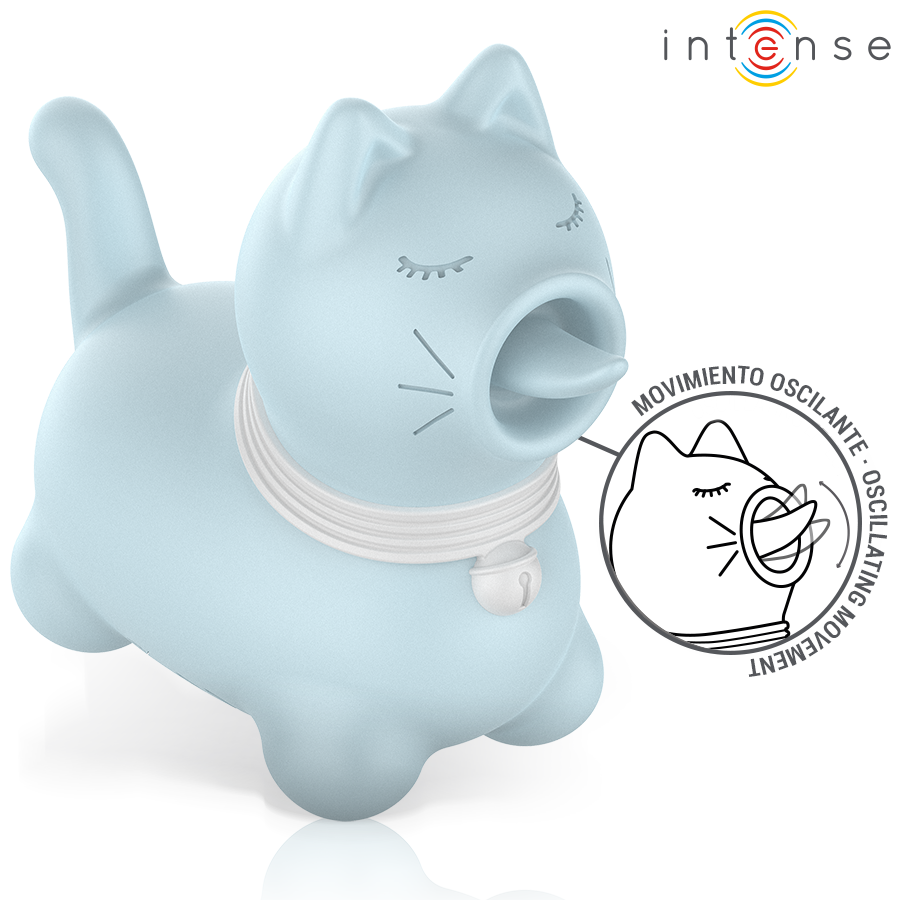 INTENSE - DUCHESS STIMULATOR MIT DREHBARER ZUNGE 360º BLAU