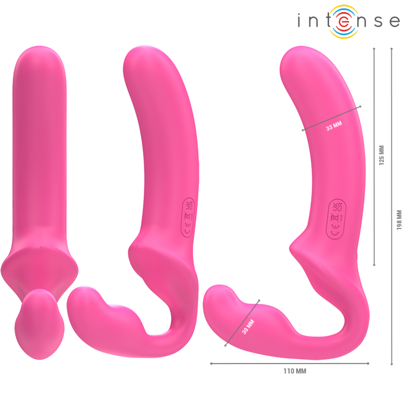 INTENSE - AMY DOUBLE Sensory Device 20 CM PINK REMOTE CONTROL