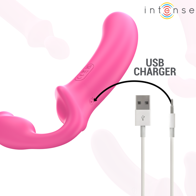 INTENSE - AMY DOUBLE Sensory Device 20 CM PINK REMOTE CONTROL