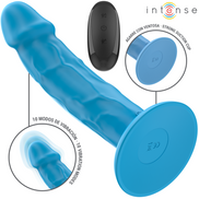 INTENSE - PHOEBE REALISTIC Sensory Device 10 VIBRATIONS BLUE REMOTE CONTROL