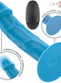 INTENSE - PHOEBE REALISTIC Sensory Device 10 VIBRATIONS BLUE REMOTE CONTROL
