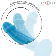 INTENSE - PHOEBE REALISTIC Sensory Device 10 VIBRATIONS BLUE REMOTE CONTROL