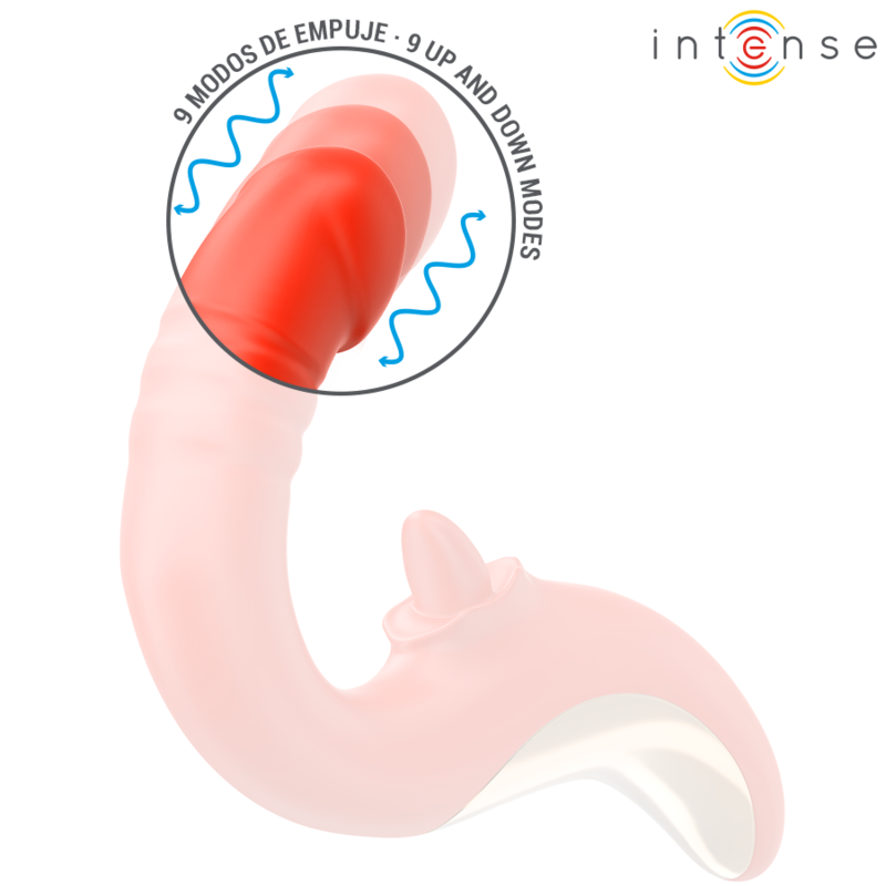 INTENSE - PAULINA Sensory Device AND STIMULATOR IN U SHAPE RED