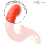 INTENSE - PAULINA Sensory Device AND STIMULATOR IN U SHAPE RED