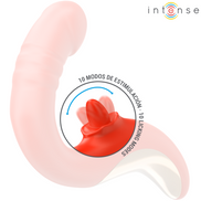 INTENSE - PAULINA Sensory Device AND STIMULATOR IN U SHAPE RED
