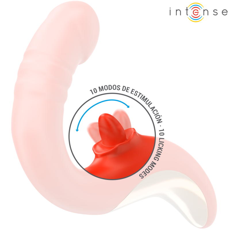 INTENSE - PAULINA Sensory Device AND STIMULATOR IN U SHAPE RED