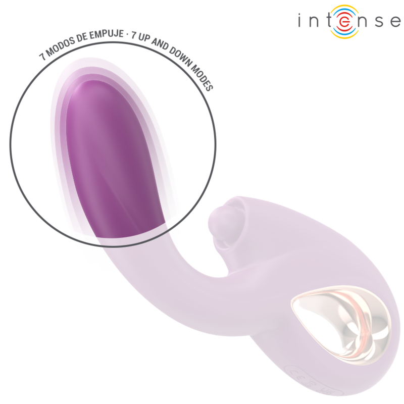 INTENSE - LALI MULTIFUNCTION G-SPOT Sensory Device TAPPING & THRUST & VIBRATION PURPLE