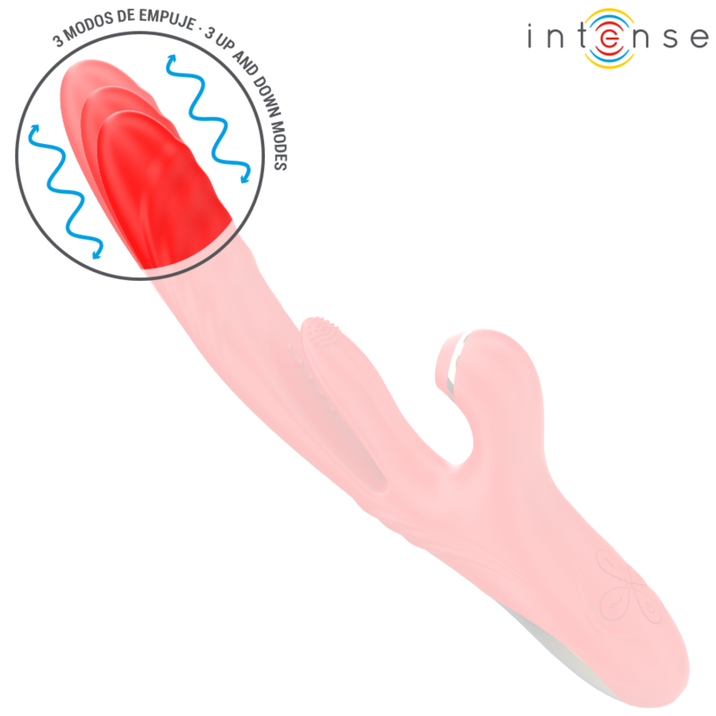 INTENSE - KAROL MULTIFUNCTION Sensory Device THRUST & STIMULATION & STIMULATING WAVES RED