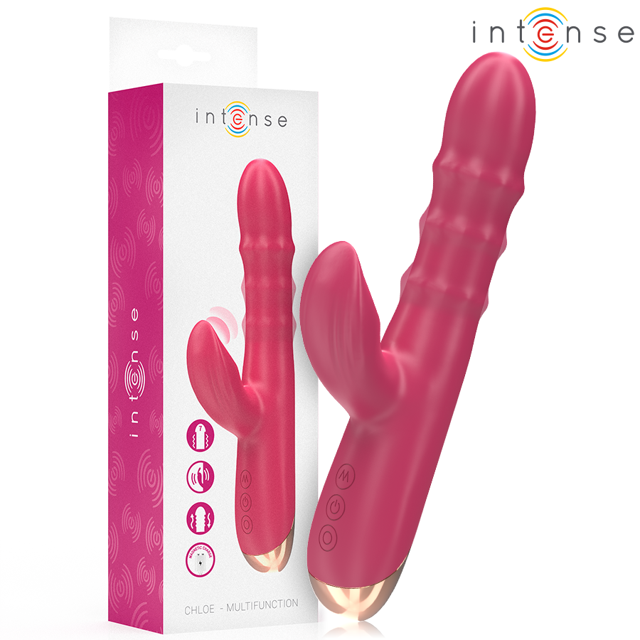 INTENSE - CHLOE MULTIFUNCTION Sensory Device 3 IN 1 RED