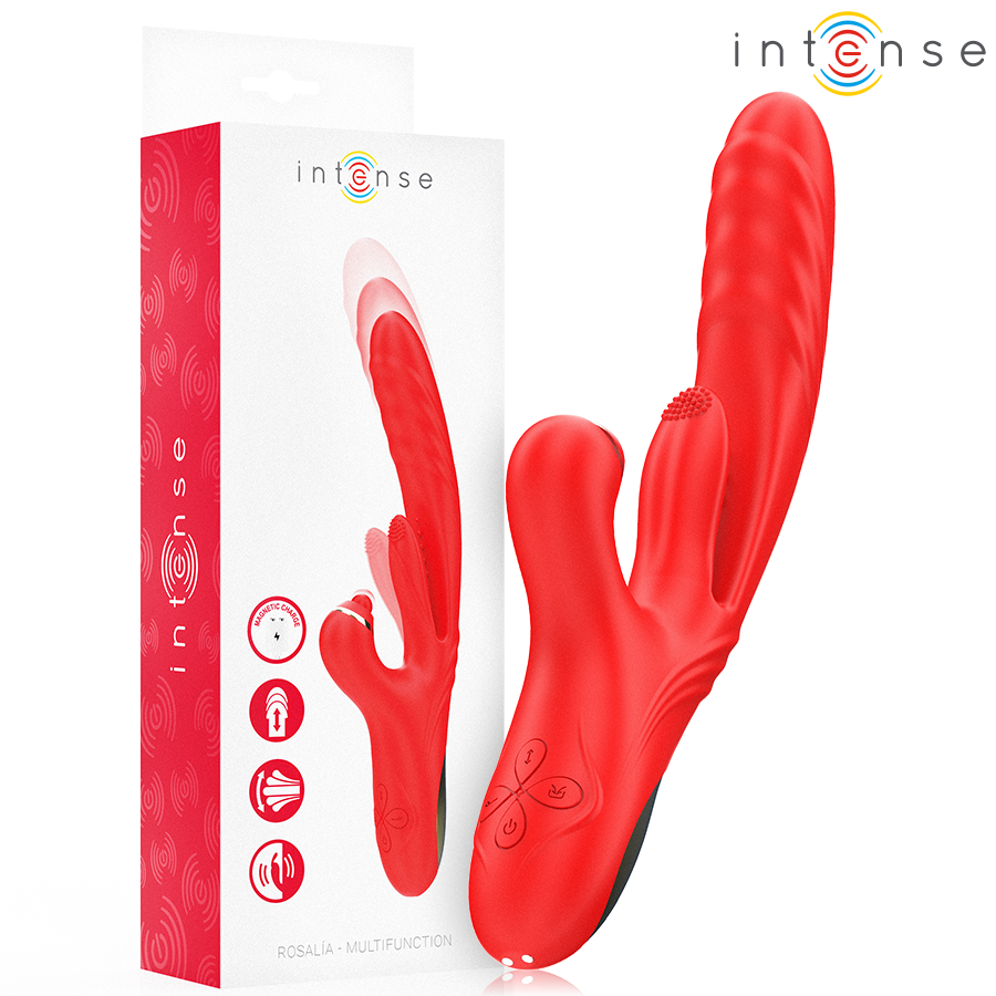 INTENSE - ROSALIA MULTIFUNCTION Sensory Device 3 IN 1 RED