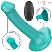 INTENSE - KATIE Sensory Device WITH SUCTION CUP 10 VIBRATIONS BLUE REMOTE CONTROL
