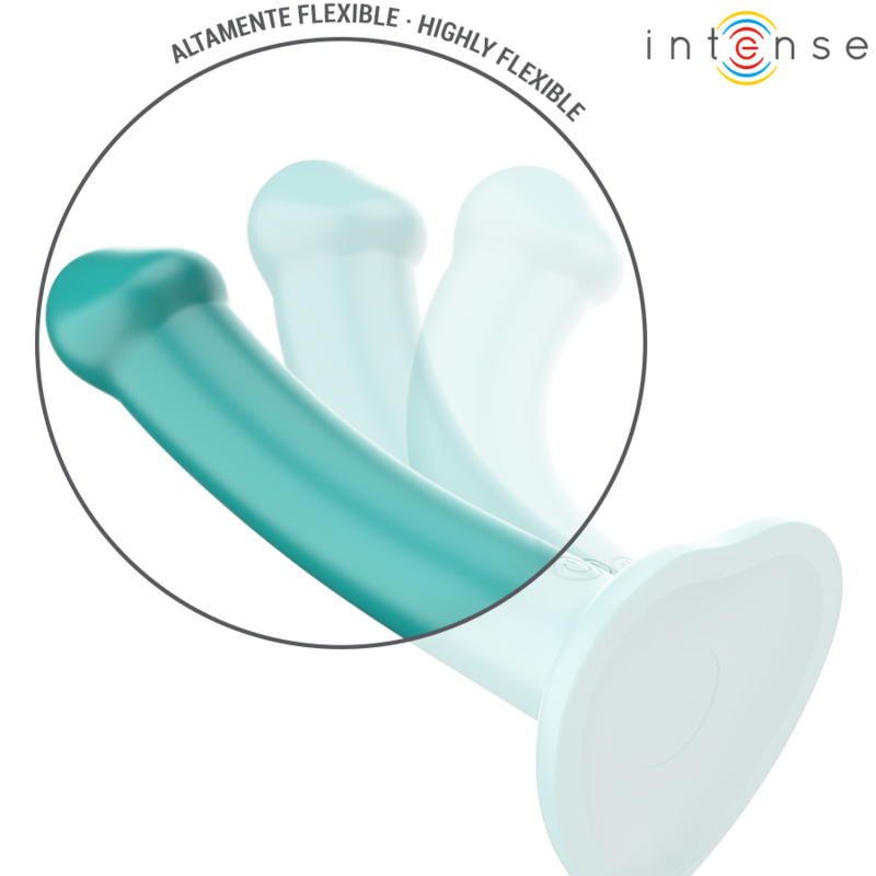INTENSE - KATIE Sensory Device WITH SUCTION CUP 10 VIBRATIONS BLUE REMOTE CONTROL