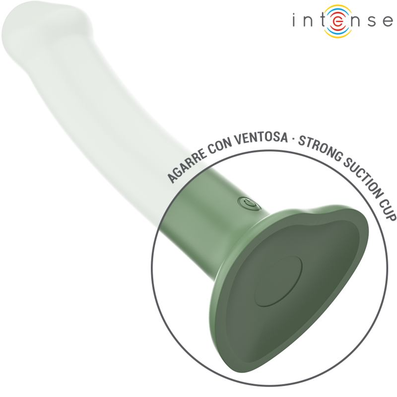 INTENSE - BECCA Sensory Device WITH SUCTION CUP 10 VIBRATIONS GREEN REMOTE CONTROL